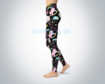 Baby Girl Leggings - Adult, Capri & Kids, Yoga Leggings, Printed Tights, Yoga Pants, Printed Leggings, Girl Legging, TC