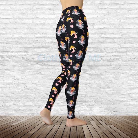 Genie Leggings Full-length or Capri for Women and Kids With an 'I Dream of  Jeannie' Inspired Design XS-6XL Free Shipping 