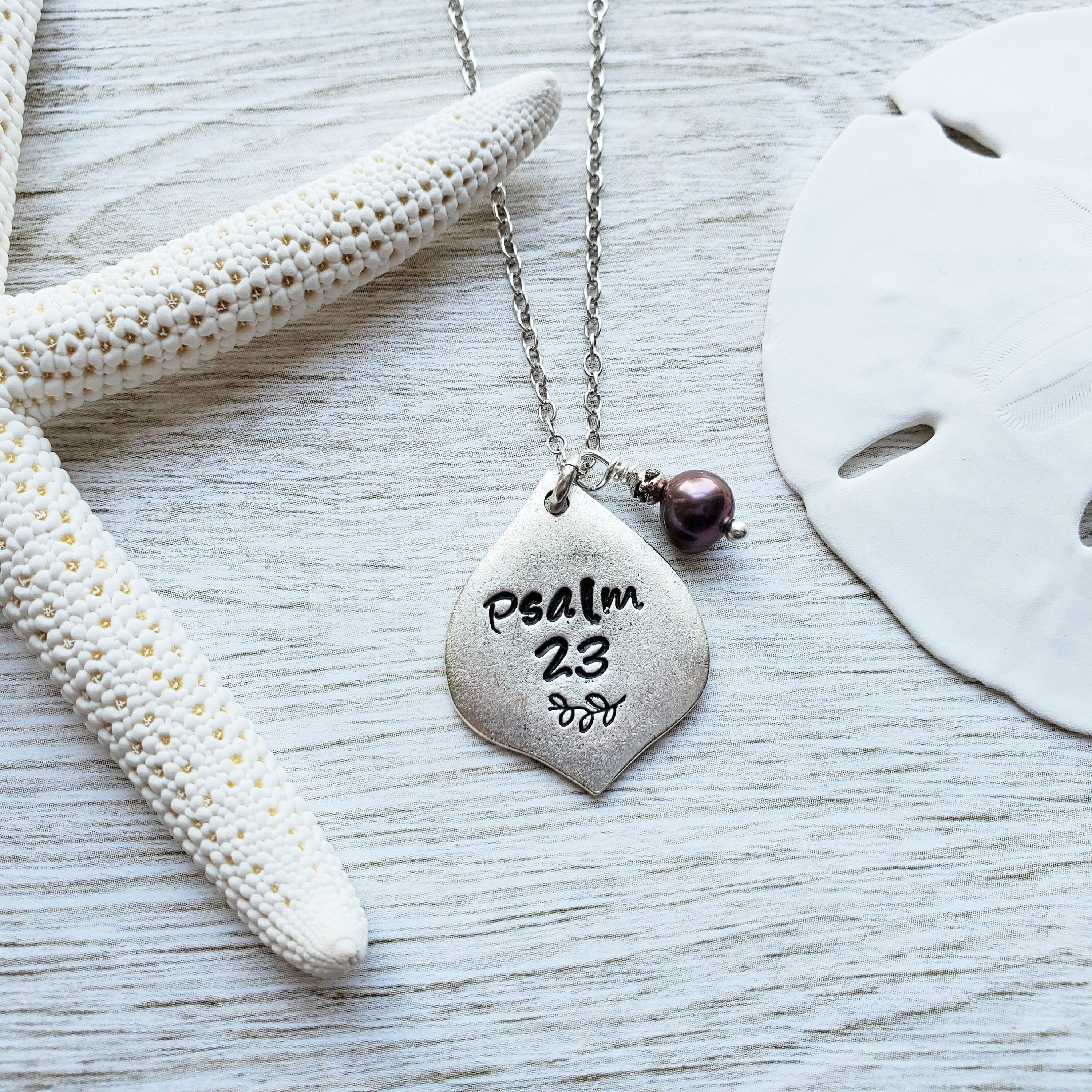 Psalm 23 necklace deals