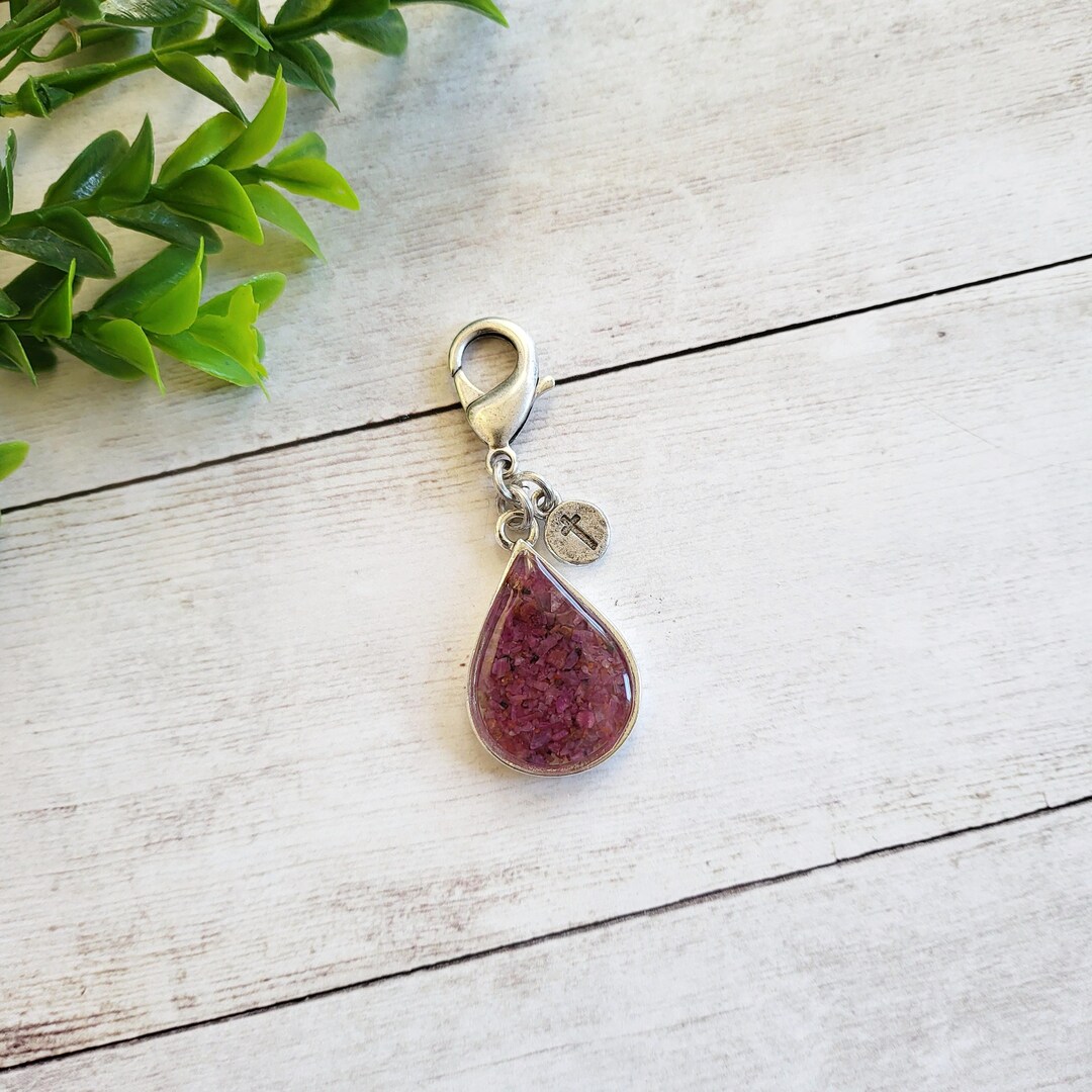 Ruby Keychain Charm/purse Charm - July Birthstone, Christian Birthday ...