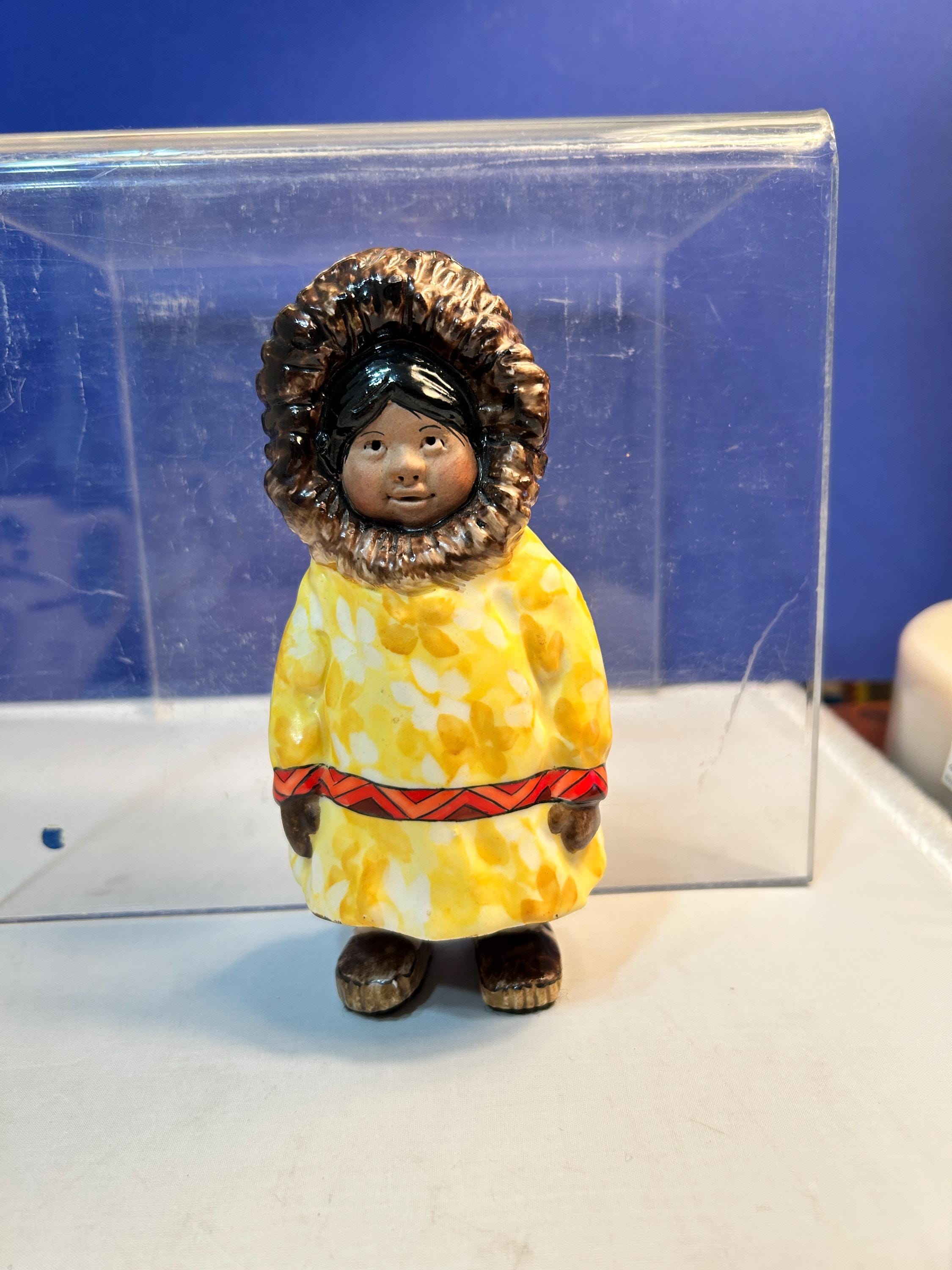 C Alan Johnson Eskimo Figurines - Etsy