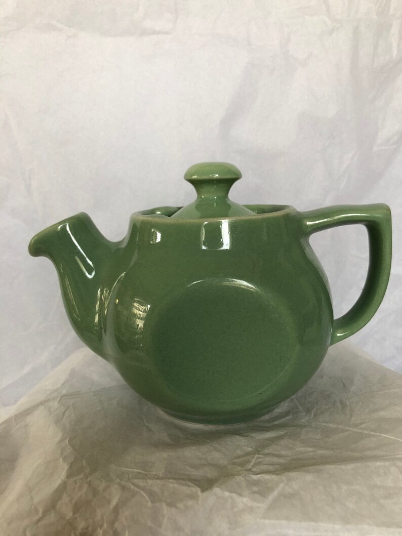 Restaurant Ware Individual Teapot Green 1 Cup Etsy