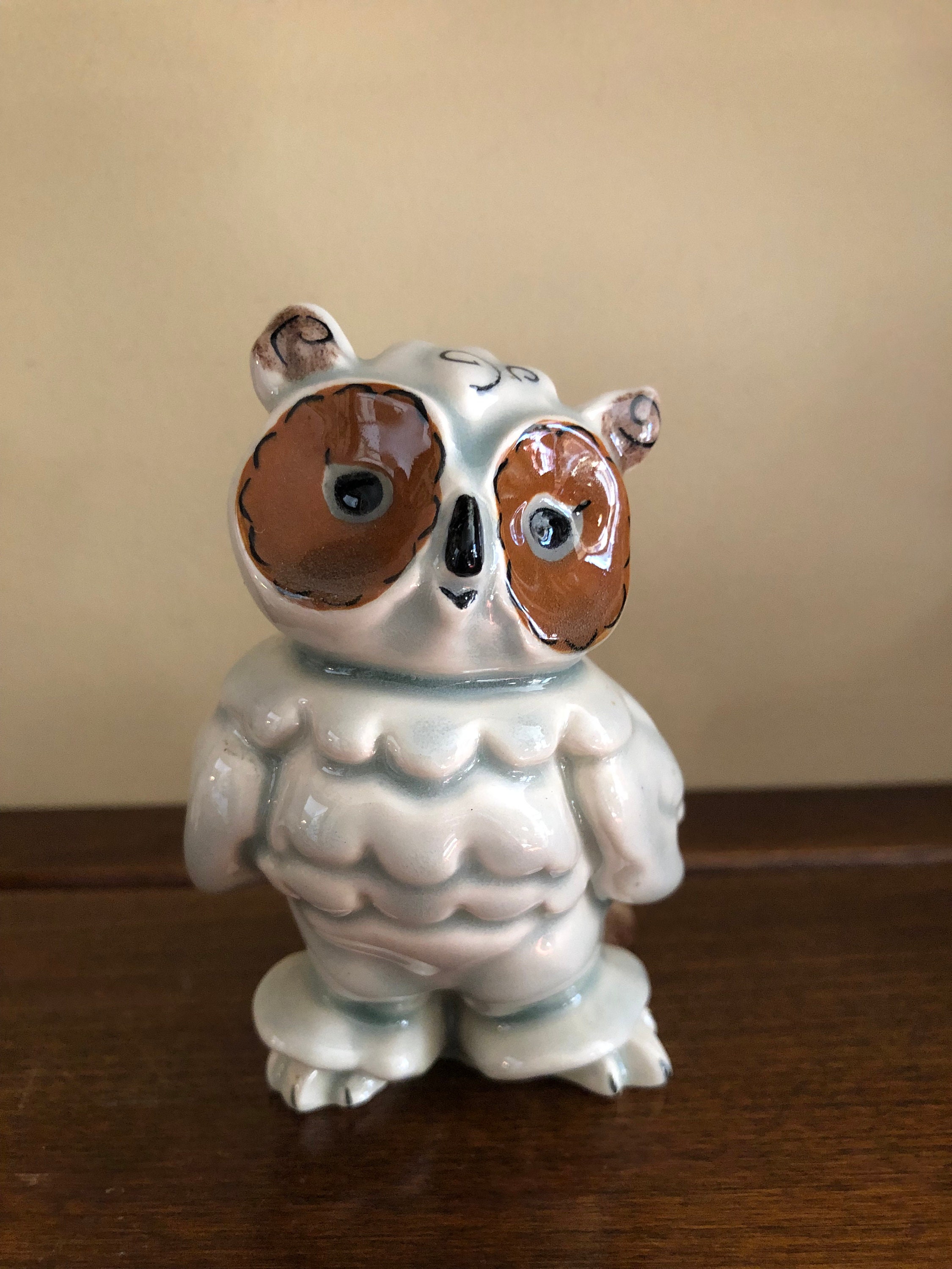 Kay Finch Tootsie Owl Gray and Brown
