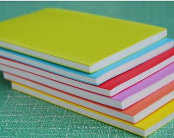 Large Colored Surface Rubber Stamp Carving Blocks for DIY own stamps 15 X 10 cm
