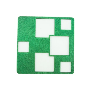 Abstract Stencil: Reusable PLA Stencil for Painting & Scrapbooking