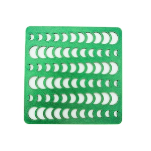 Abstract Stencil: Reusable Drawing & Painting Template
