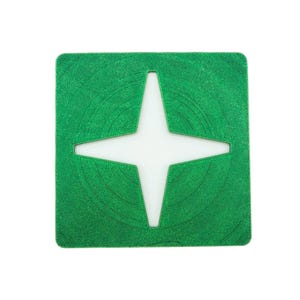 Abstract Stencil: Reusable PLA Stencil for Painting & Scrapbooking