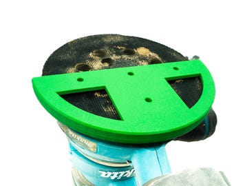 Orbital Sander Holder Mount: Ergonomic PLA Tool Organizer