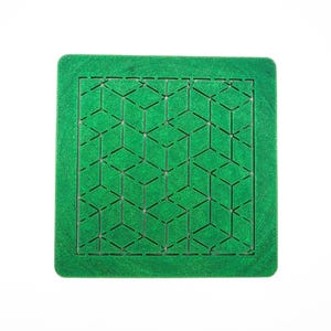 Abstract Stencil: Reusable Drawing & Painting Template