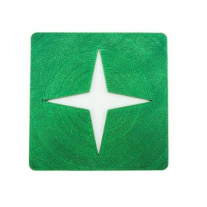 Abstract Stencil: Reusable PLA Stencil for Painting & Scrapbooking