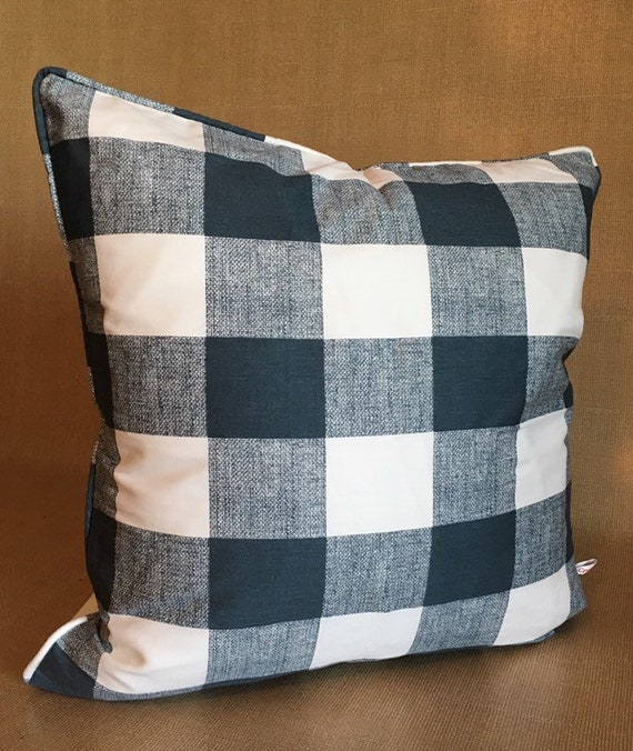 Pillow Cover 20 x 20 inch Buffalo Check Pillow Covers by northwestdecor on Etsy
