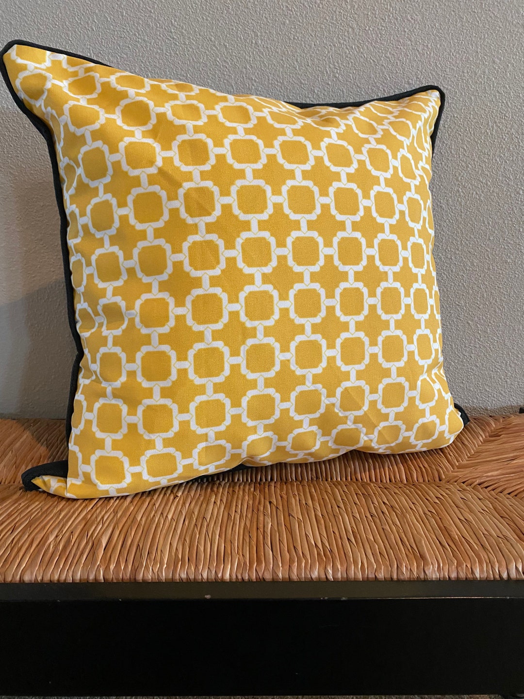 Yellow Outdoor Pillow Cover 20 X 2012 X 20 Inch Pillow Cover Outdoor