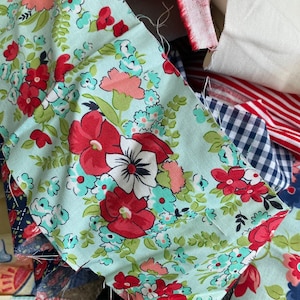 Fabric Scrap Grab Bag: Craft & Doll Clothing Supplies