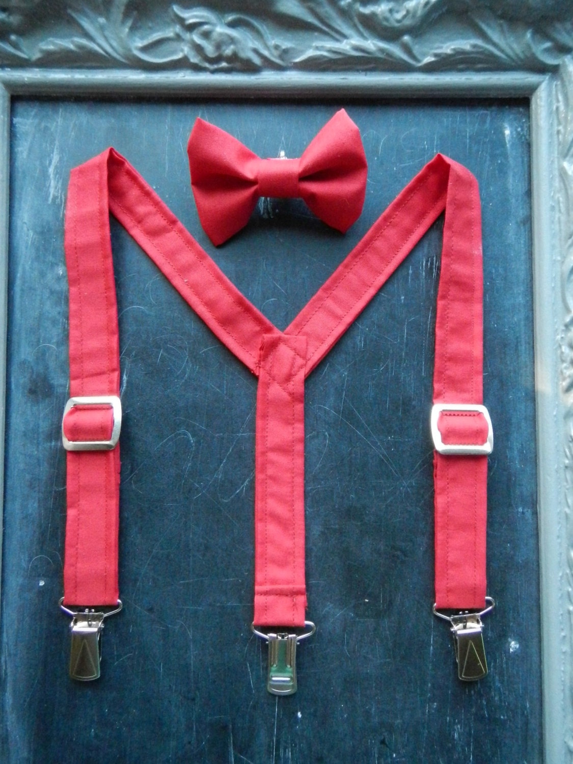 Grrry Kids I Really am Light Adjustable Y-Back Suspender+Bow Tie Grrry Kids I Really am Light Adjustable Y-Back Suspender+Bow Tie