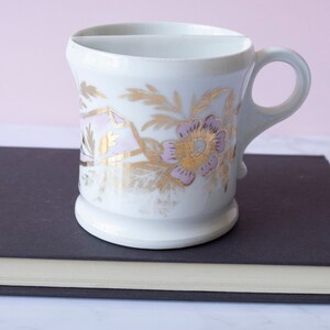 Antique 19th Century Depot Shaving Mug