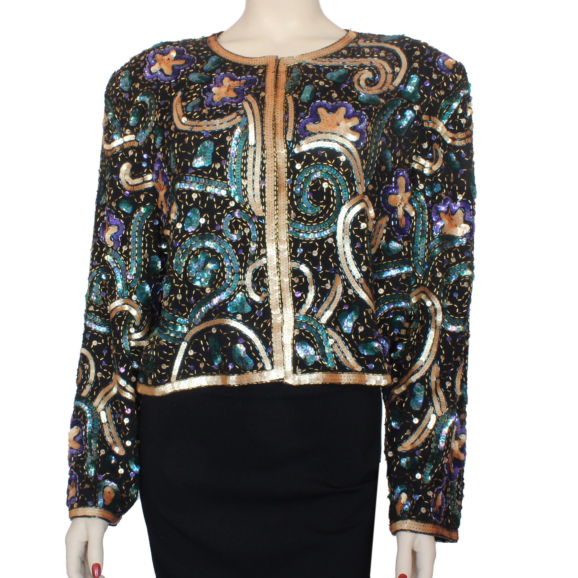 Sequin jacket size 20 Outlet