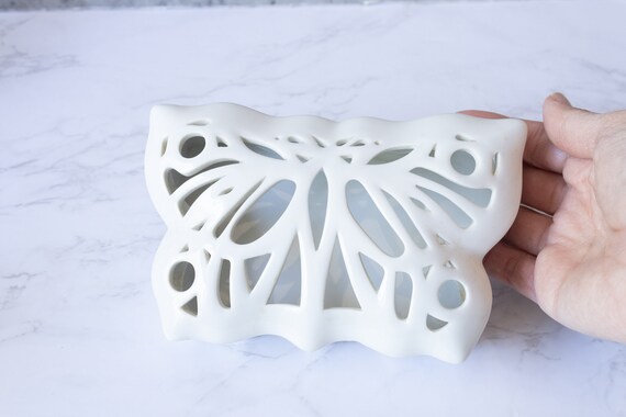 Butterfly Trinket/candy Box By Pacific Rim White … - image 6