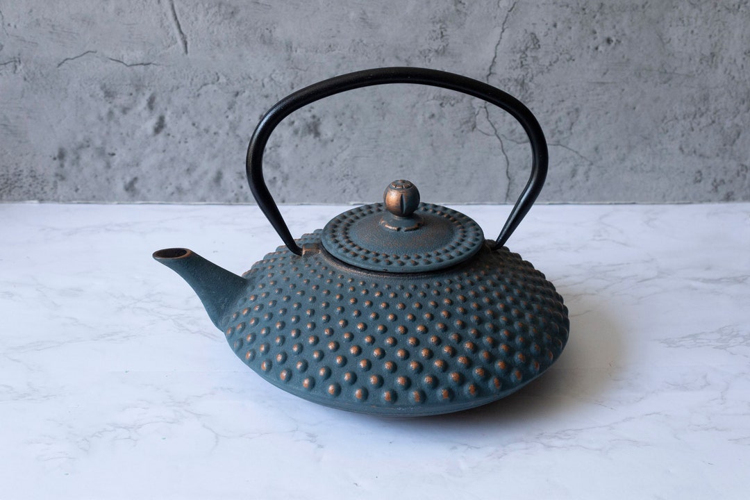 Vintage Japanese Cast Iron Kettle TEAPOT Etsy