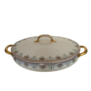 B&C L Bernardaud B And Co LIMOGES Covered Casserole Dish France