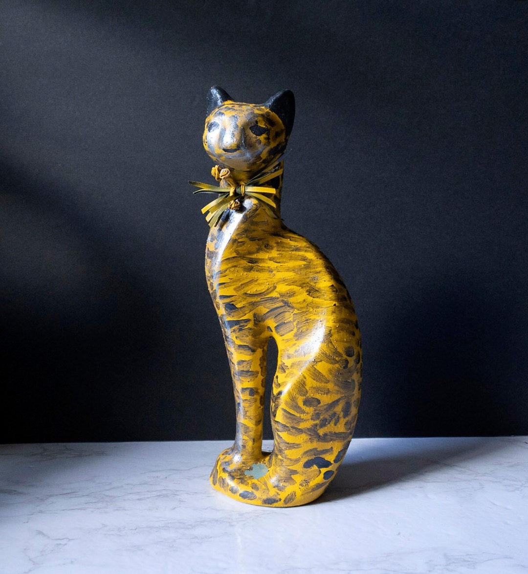 彫刻・オブジェ TIDE Pillow Cat Figure Sculpture Lamp s-l1200.jpg