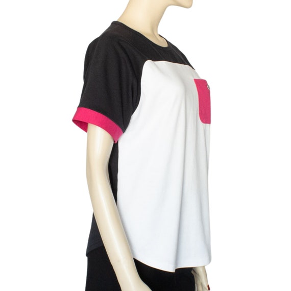 Vintage 1960s Mod Color Block Top By Koret Size M… - image 2