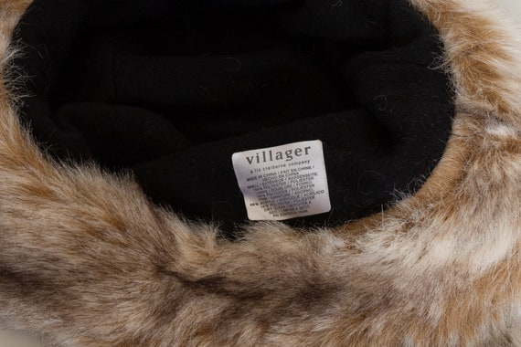Y2K Vintage Brown Puffer Like Faux Fur Trimmed Bucket Hat - Etsy