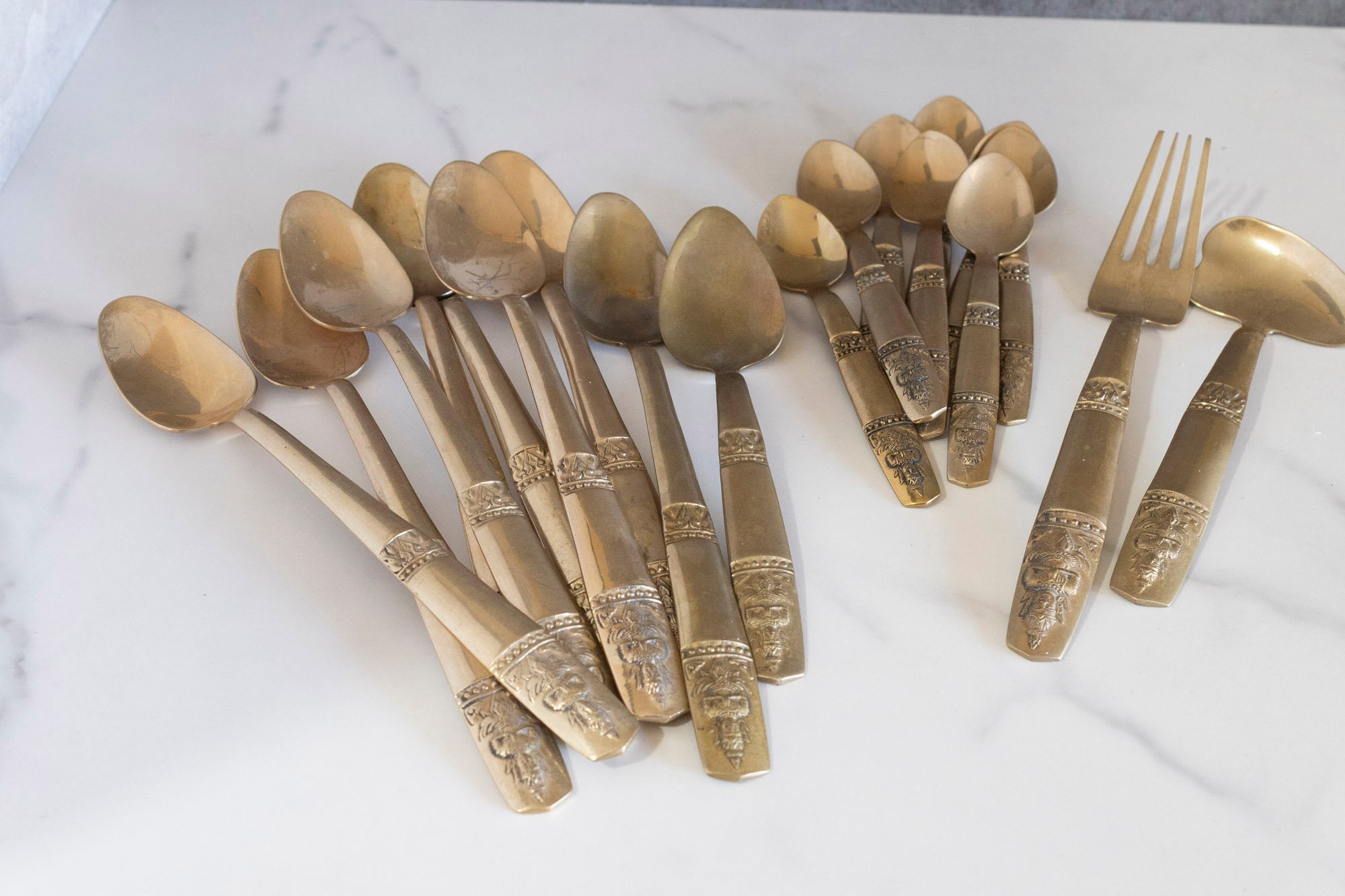 カトラリー(スプーン等) Thai Brass flatware il_fullxfull.5900306314_cpyh.jpg