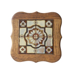 Wooden Tile Wall Plaque/Trivet