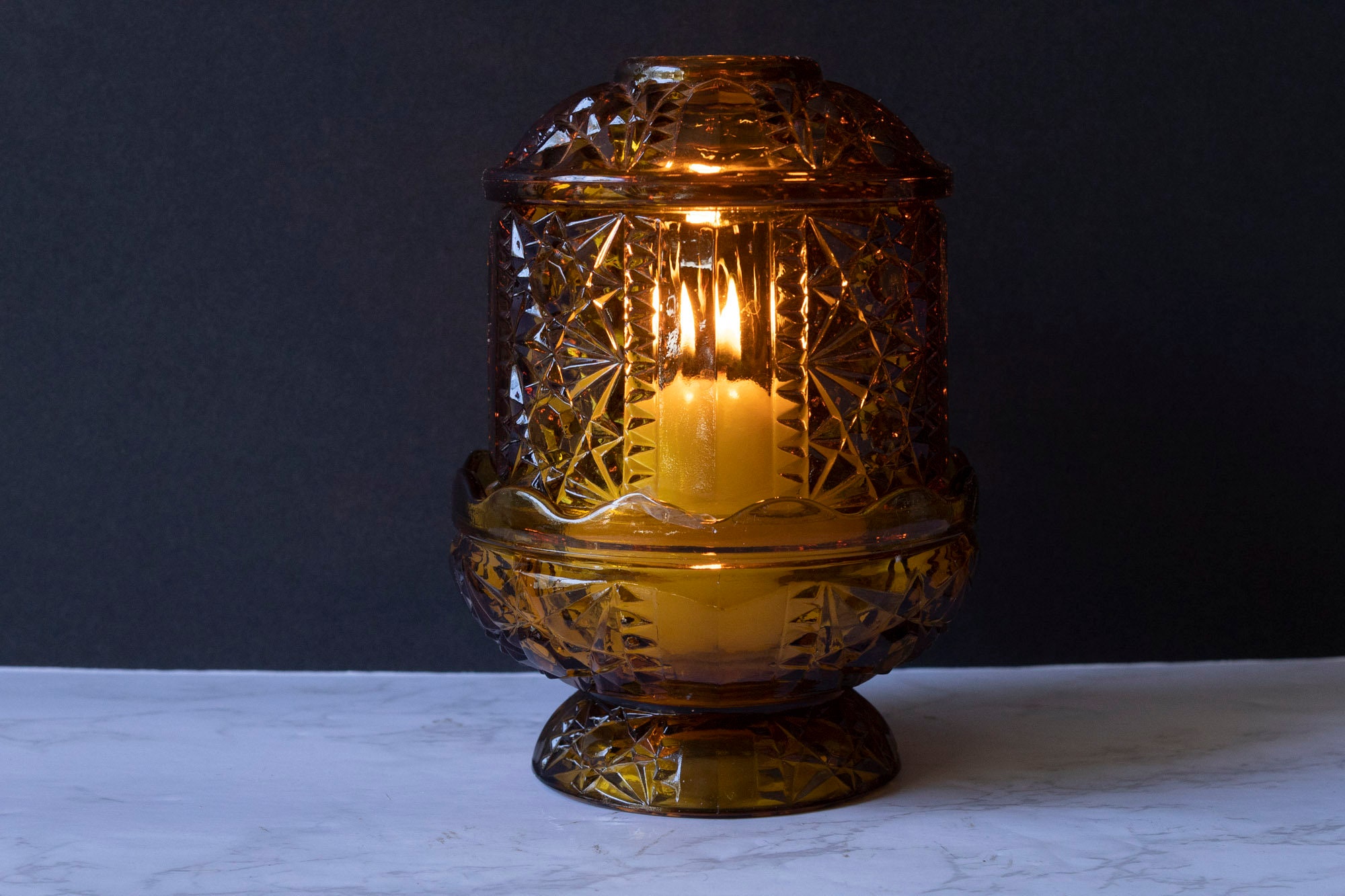 Fairy light candle holder deals