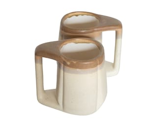 1970&#39;s Rudolfo Padilla Stacking Mug Pair