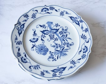 Vintage Blue Danube Salad/Dessert Plates 8 1/4&quot;