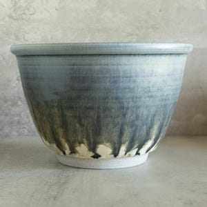 Drip Glaze Studio Pottery Bowl Signed