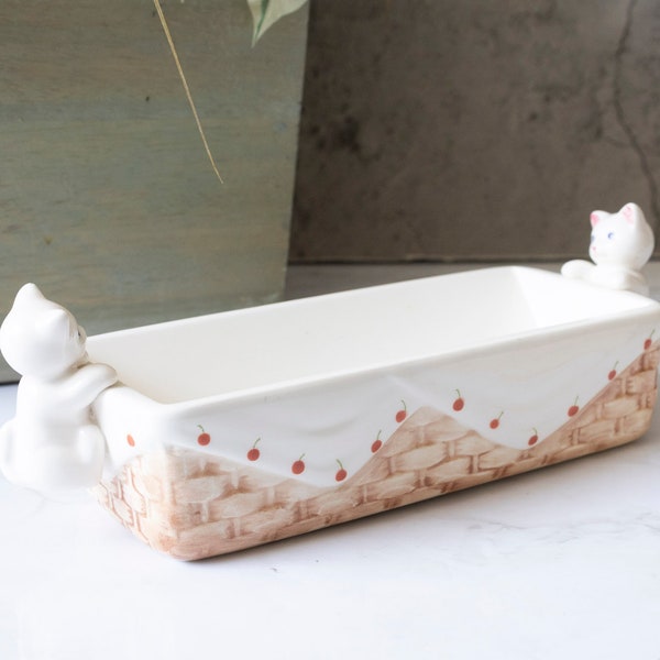Cat Butter Dish Etsy