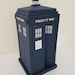 Amazing Detailed Police Box Design. Download Cutfiles & Instructions ...