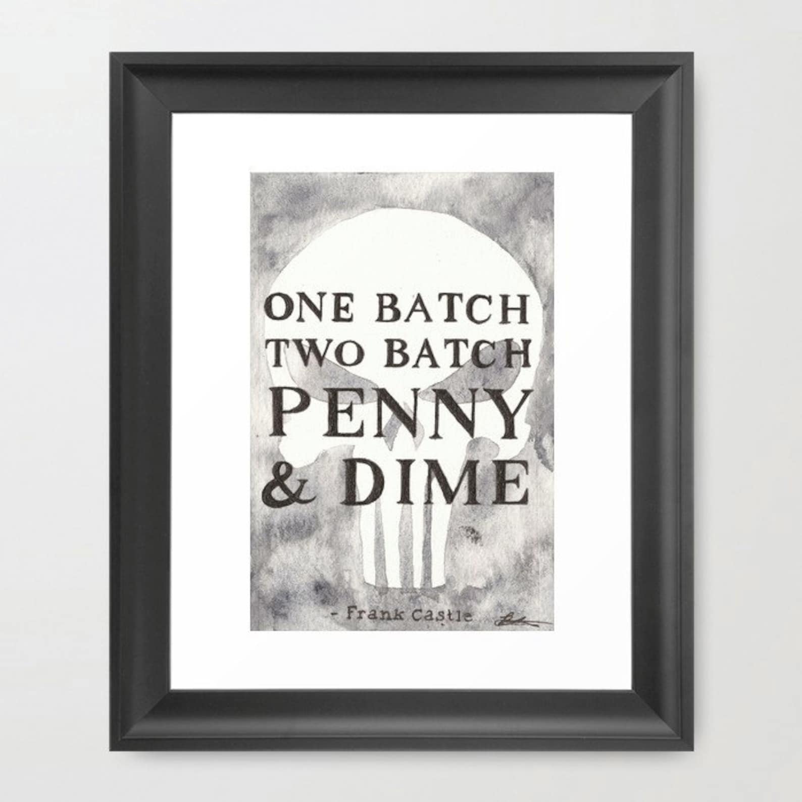 One Batch Two Batch Penny & Dime. Daredevil / Punisher Etsy