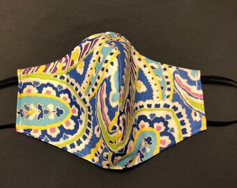 Máscara de mujer Capri Blue inspirada en el diseñador