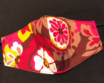 Máscara de mujer de Carnaby Patterened inspirada en el diseñador