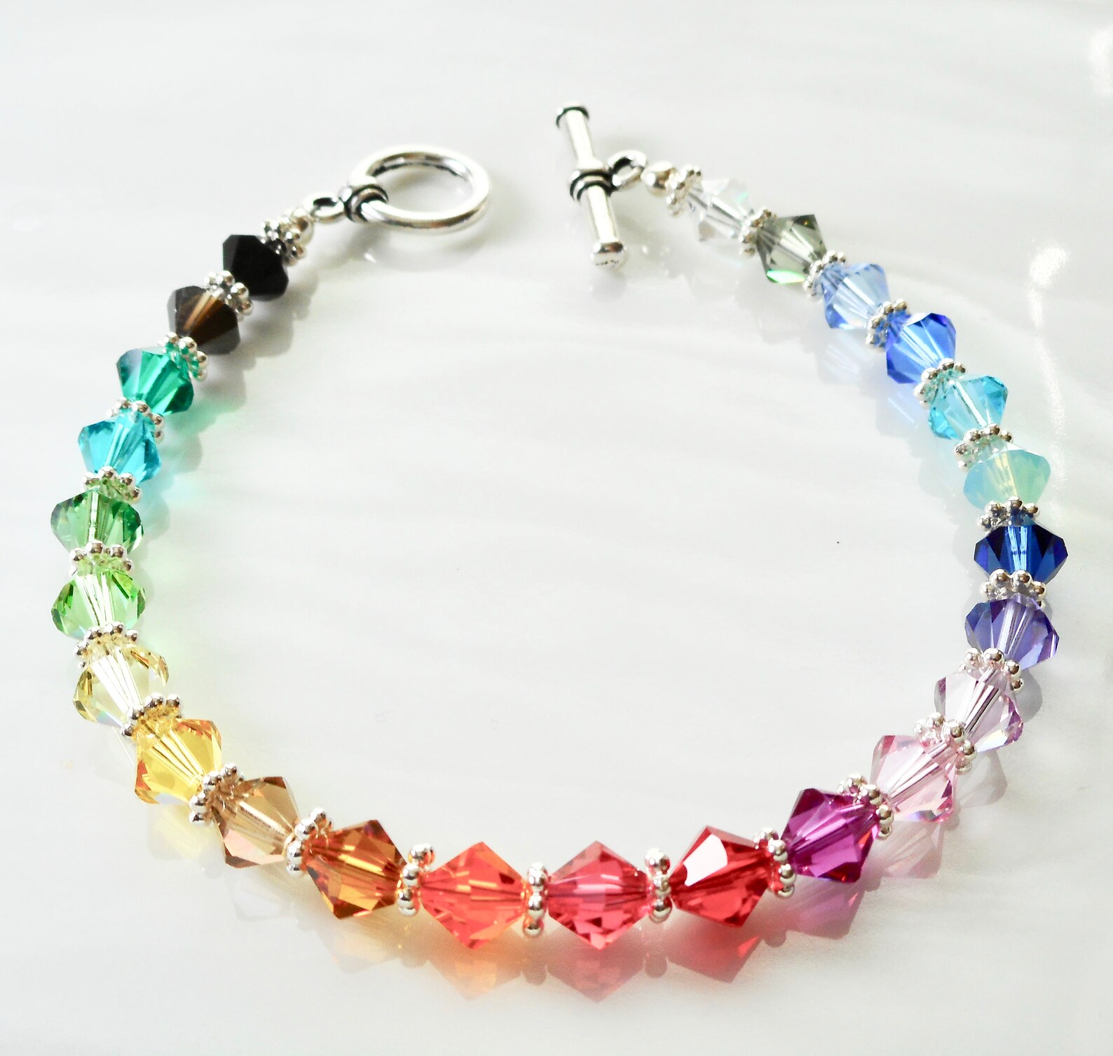 Swarovski multi color bracelet Clearance