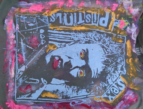 SEX PISTOLS ; Hand Painted ; Used Punk ; Used