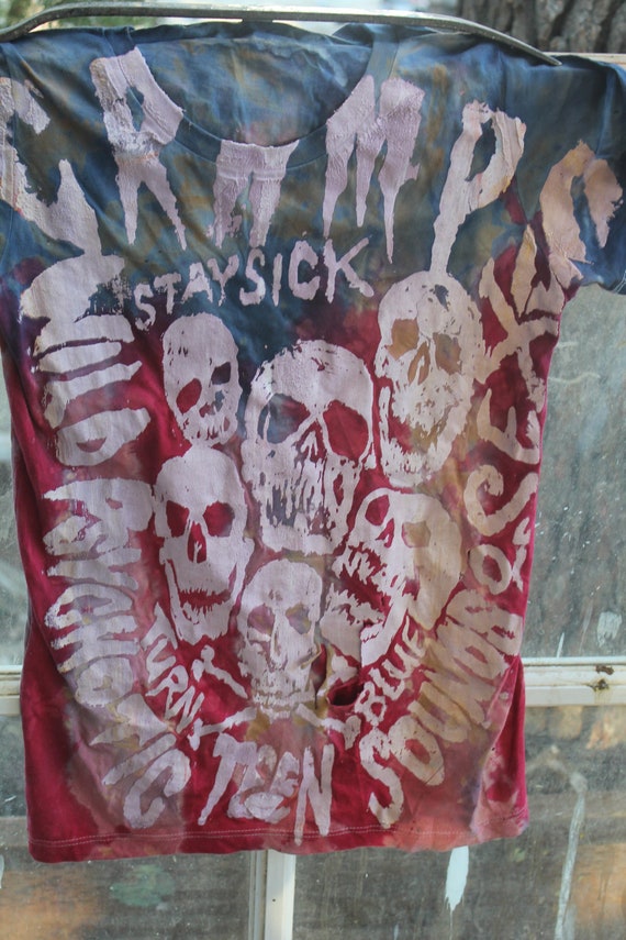 Vintage The Cramps 1990 Stay Sick T-Shirts Men Size S-2XL Reprint Rare