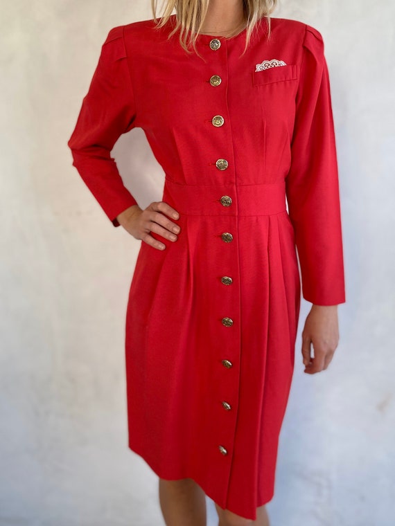 knee length dresses for ladies Merino Ribbed Midi Dress for Women main image 1