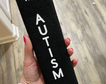 Autism Medical Alert Seatbelt Cover – Special Needs Child Safety