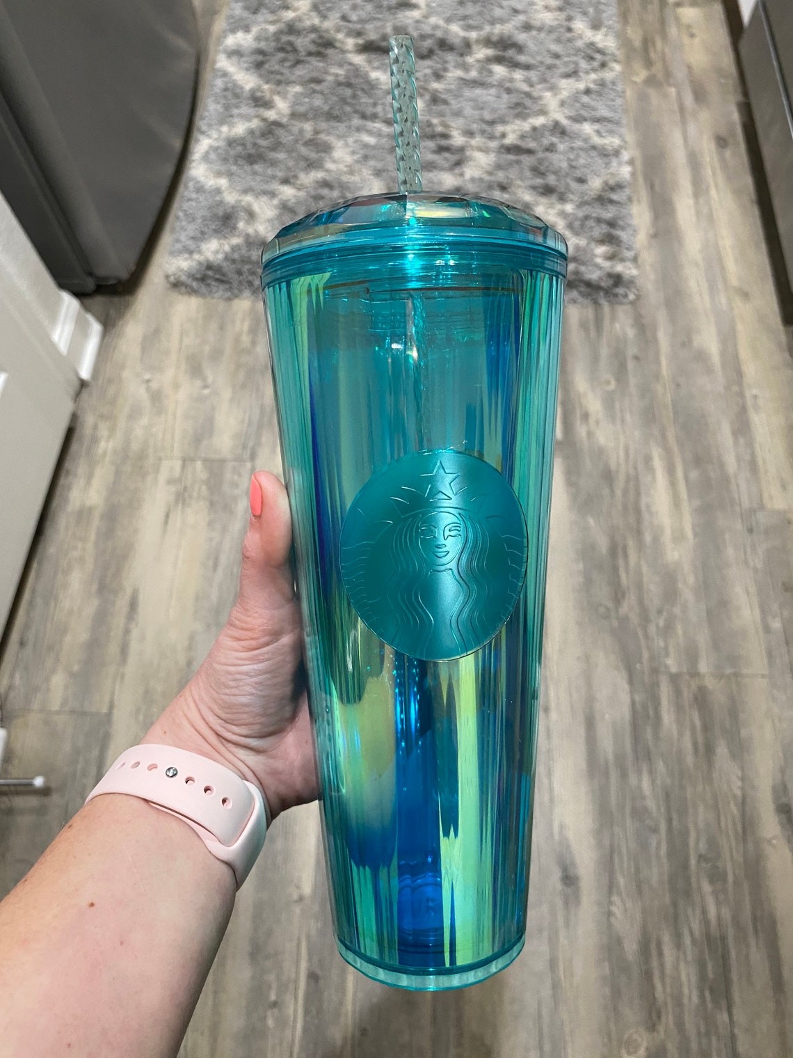 Starbucks Teal Dome Tumbler Spring 2021 Etsy