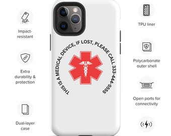 Medical Device Tough Case for iPhone®