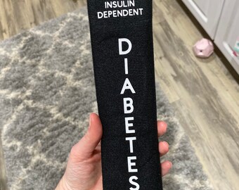 Type 1 Diabetes Insulin Dependent Seatbelt Cover - Safety First for Medical Alert