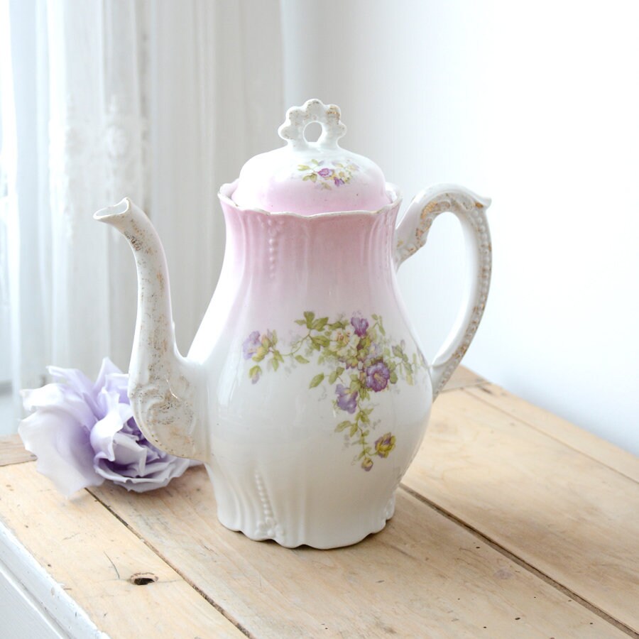 Superbe Théière Vintage Français