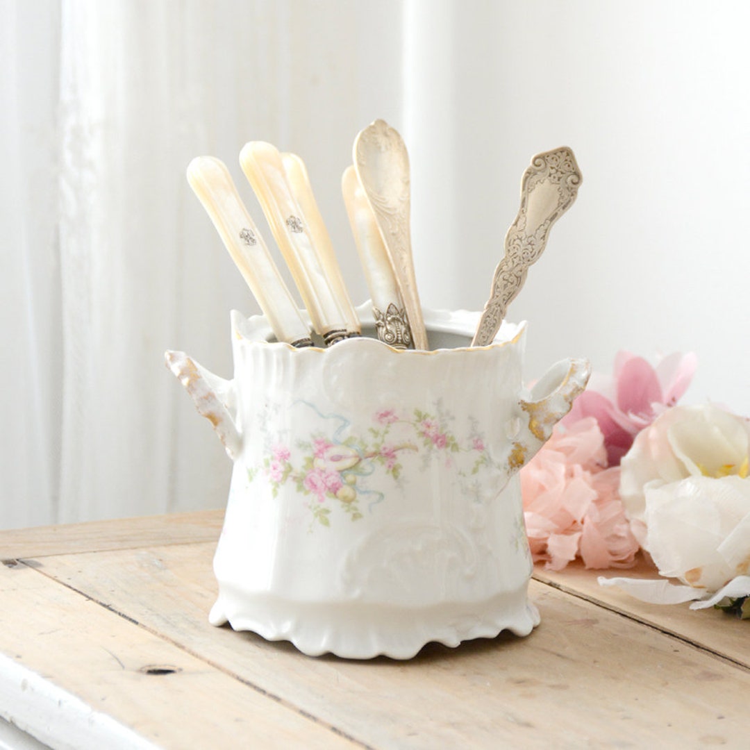 Vintage Limoges Canister Etsy