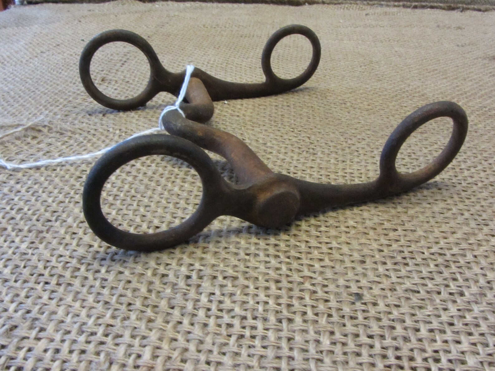 Vintage North & Judd Anchor Brass Double Prong Belt Buckle