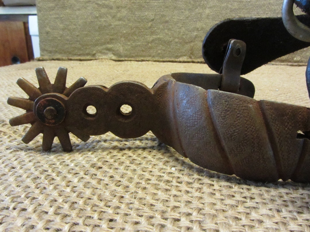 Vintage Ornate Mexican Spurs, Antique Western Gear 10777 Etsy UK