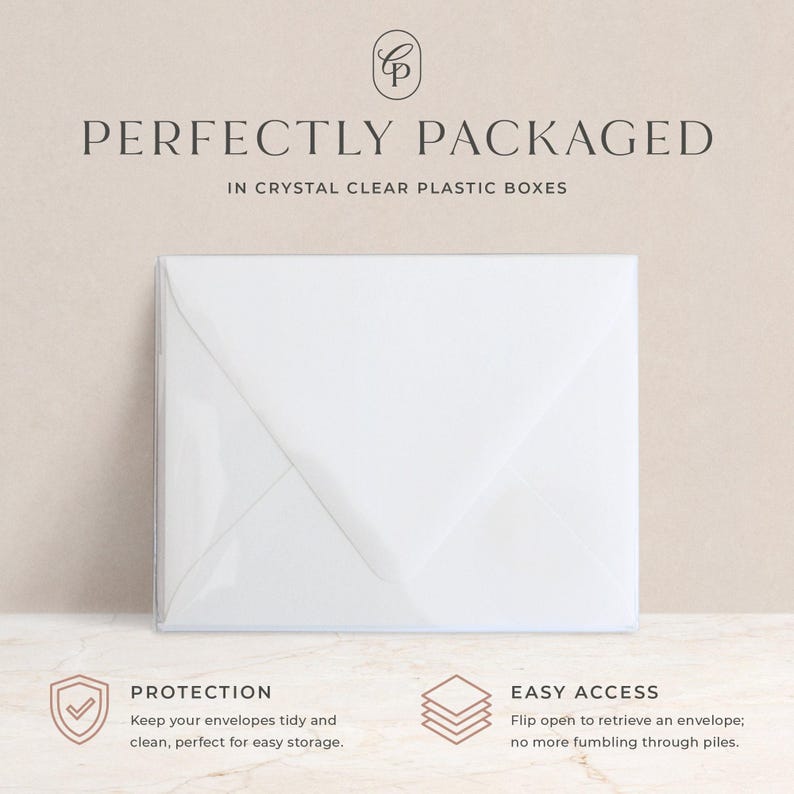 25 Heavyweight Colored Envelopes with Pointed Euro Flap, A2 (4 3/8 x 5 3/4 inch) or A7 (5 1/4 x 7 1/4 inch) Size, Choose Color & Quantity Bild 6